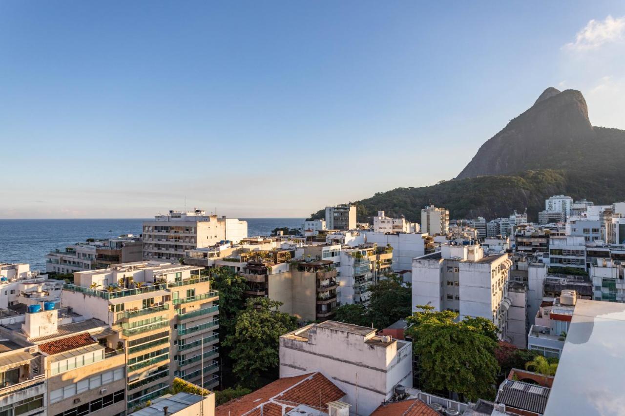 Belo No Leblon - Vista Para Morro 2 Irmaos - Guc6 Zn1 里约热内卢 外观 照片